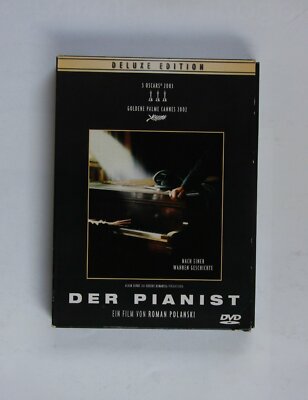 Movie Der Pianist EU 2DVD + CD 2003 Digipak + Box Deluxe Edition Adrian Brody