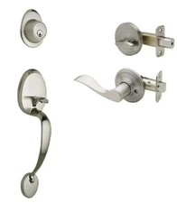 Copper Creek CZ2610 SS Braxton Lever Satin Stainless Steel