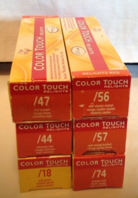 Wella Color Touch RELIGHTS Multi Dimensional DEMI-PERMANENT HairColor yelowBX 