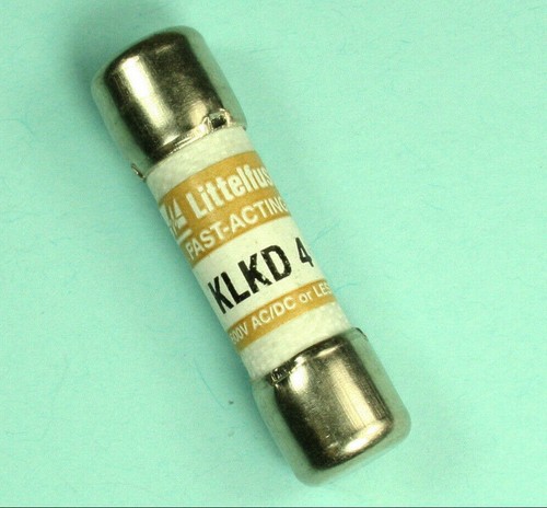 Fusible Rapide Littelfuse KLKD-1 - 1A, 600V, Miniature, Pour Protection électrique
