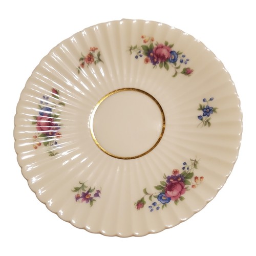 1930s Lenox Pavlova Double Line Teacup Saucer Near Mint ONE set is included - Picture 7 of 15