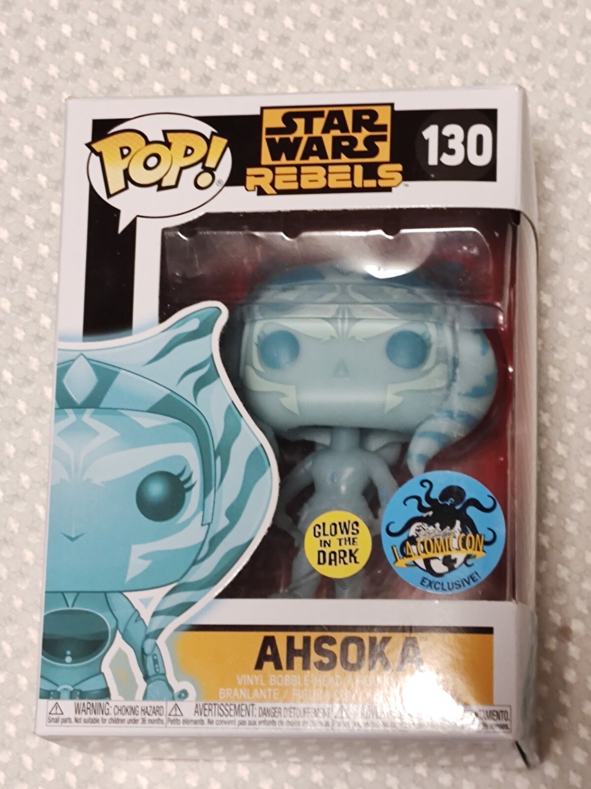 Funko Pop! Vinilo: Star Wars - Ahsoka Tano - (Brillo, Holográfico) - Tema Candente...