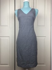 Banana Republic Women Gray Dress Size 0 Work