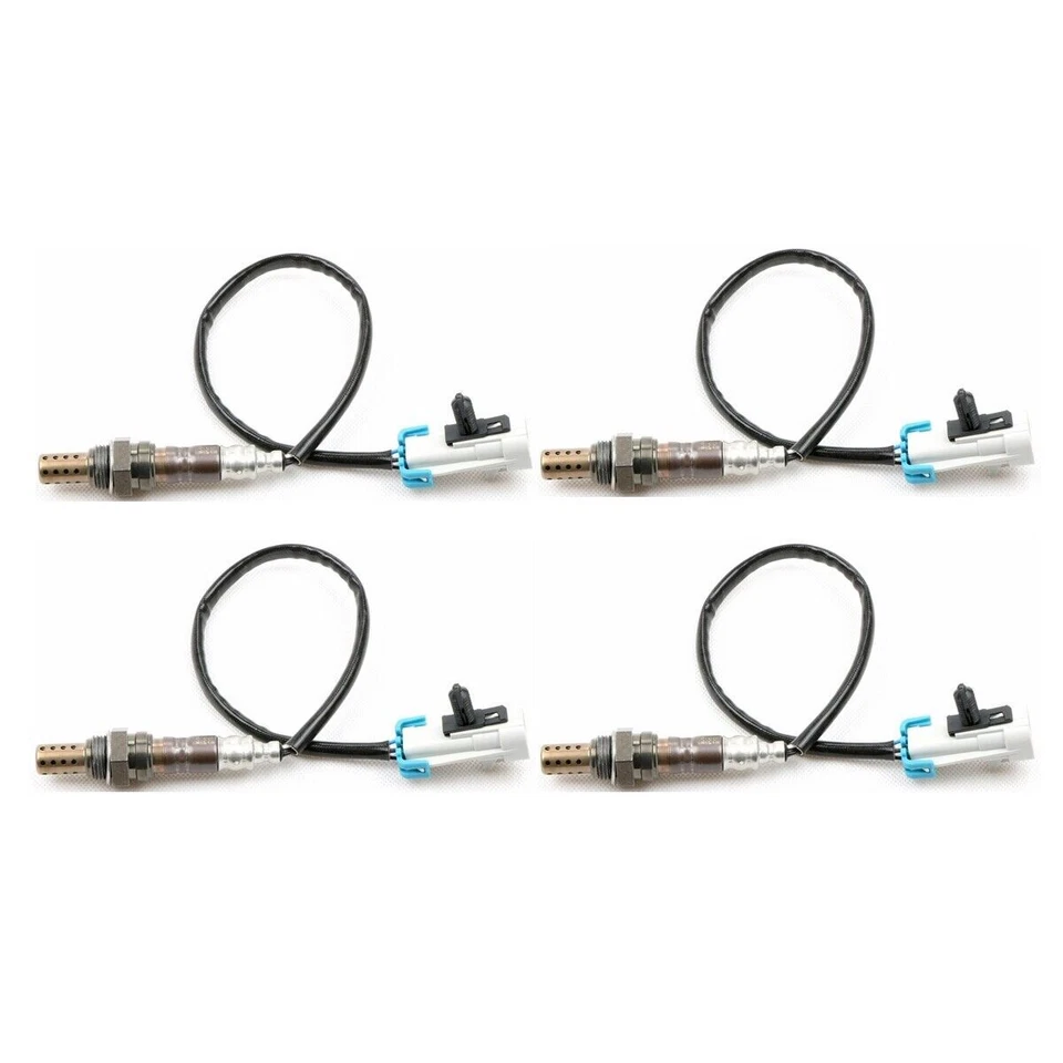 Sensor de oxígeno superior+abajo 4 piezas para Chevy Tahoe Silverado Avalanche 1500 2003-2005 Foto 3 de 4