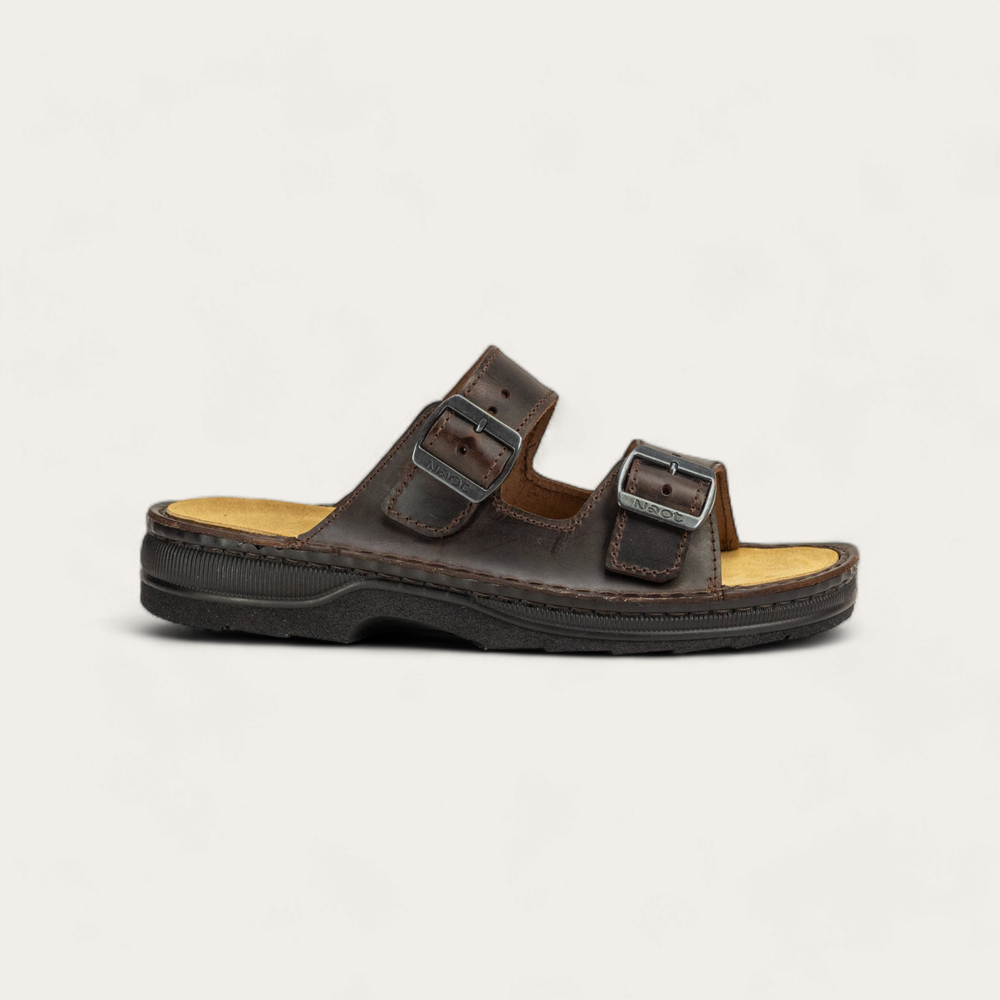 Naot Mikael Brown Leather Buckle Sandals‎ EU47|14 Men main image 2