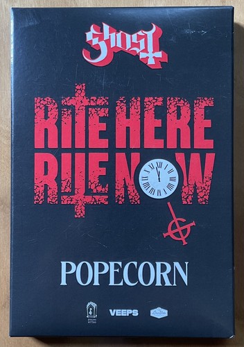 GHOST Rite Here Rite Now 2025 unbenutzt PROMO POPCORN BOX