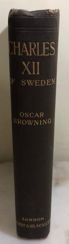 Raro Antico Libro Oscar Browning Charles XII of Sweden 1899 - Bild 3 von 12