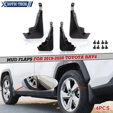 Protective Splash Mud Flap Dirt Slush Guard Front & Rear For Toyota RAV4 2019-UP