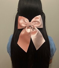 Gorgeous/Beautiful/Pretty Handmade Pink Large Bow