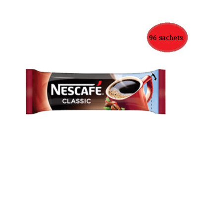 N　Nescafe JNPCR-2001 CAMELCO RECORDS RSINC Nscafe Classic Single Serving Coffee - 96 Sachets