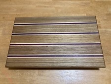 Handcrafted Exotic Wood Edge Grain Serving, Charcuterie or Cutting Board