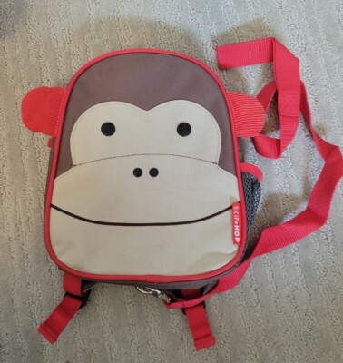 Monkey Skip Hop Arnes Skip Hop Monkey Mini Backpack With Safety
