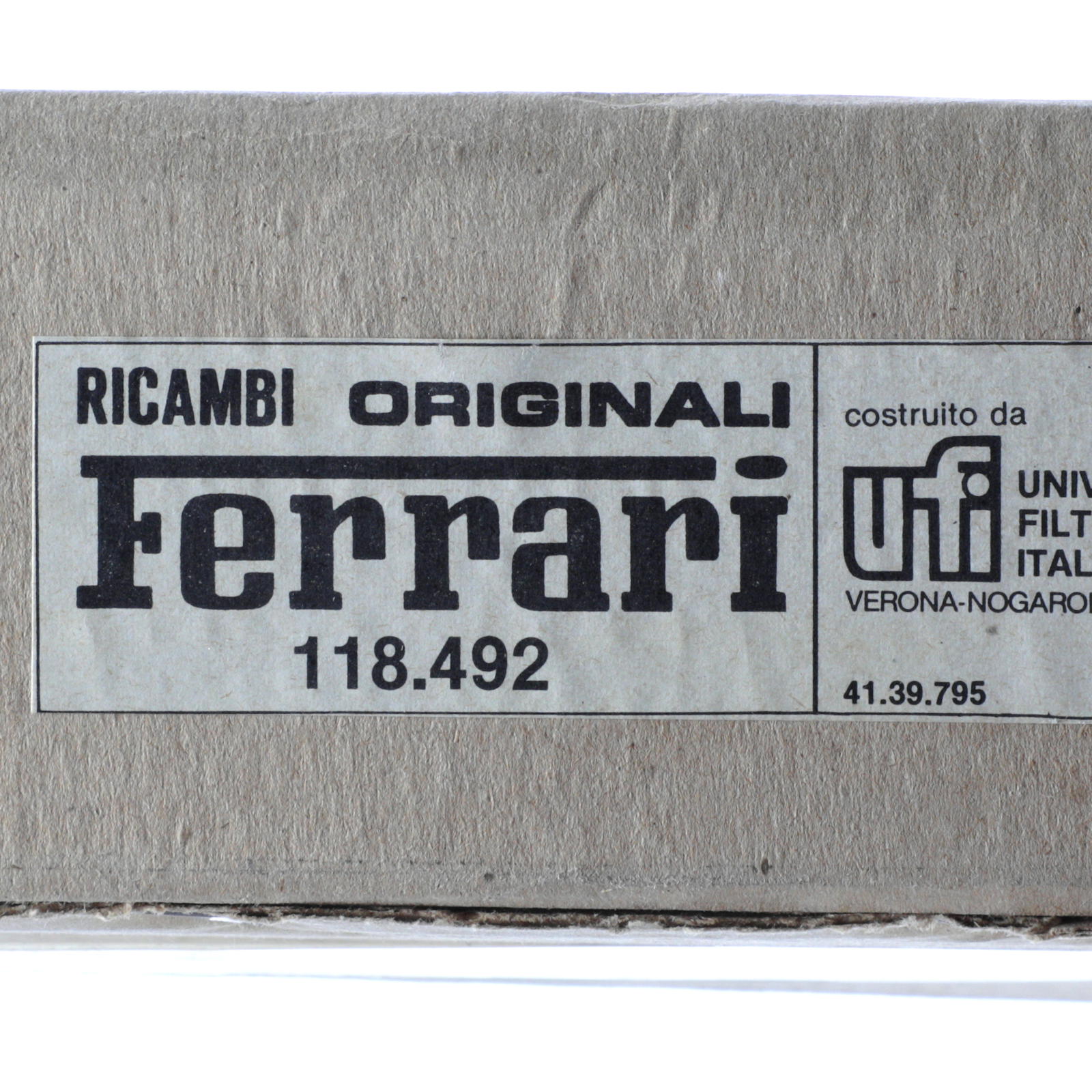 GENUINE FERRARI 365 GT4 BB Blue Air Intake Filter Element W Honeycomb 118492