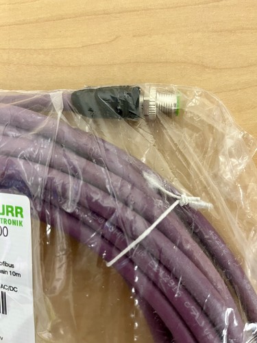 NEW! Murr 7000-44001-8401000 M12 Male M12 Female Shielded Profibus Cable - 87219 - Picture 3 of 7