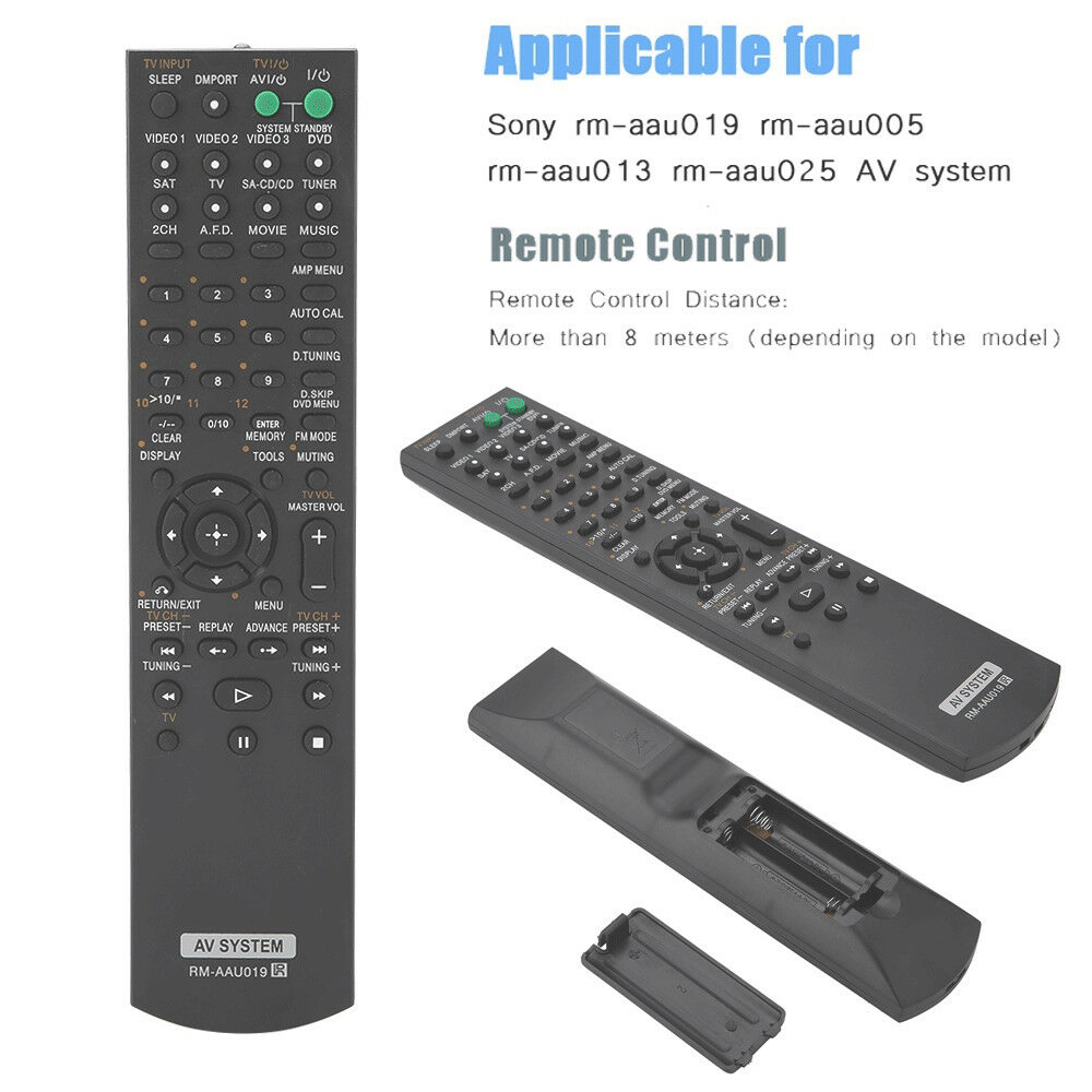 Control Remoto Para Receptor De A/V Estéreo Sony STR-K1600 STR-K670 STR-K700 STR-K790 - Foto 8