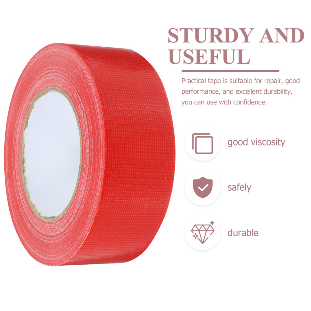 1 Roll Heavy Duty Duct Tape Red Duct Tape Indoor Duct Tape Outdoor Duct