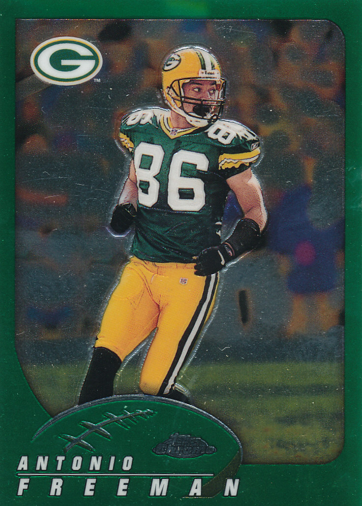 Antonio Freeman 2002 Topps Chrome  #111 Green Bay Packers football card