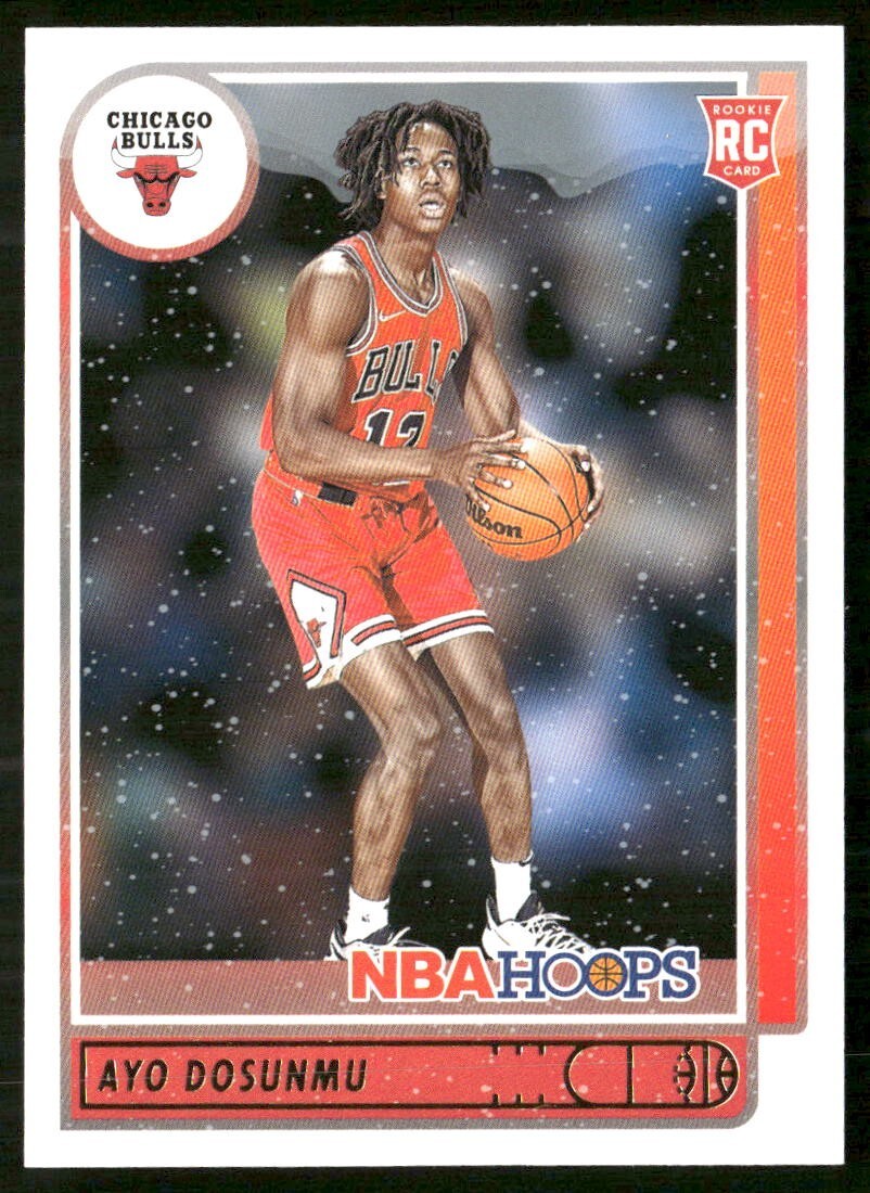 2021-22 Panini NBA Hoops - #240 Ayo Dosunmu