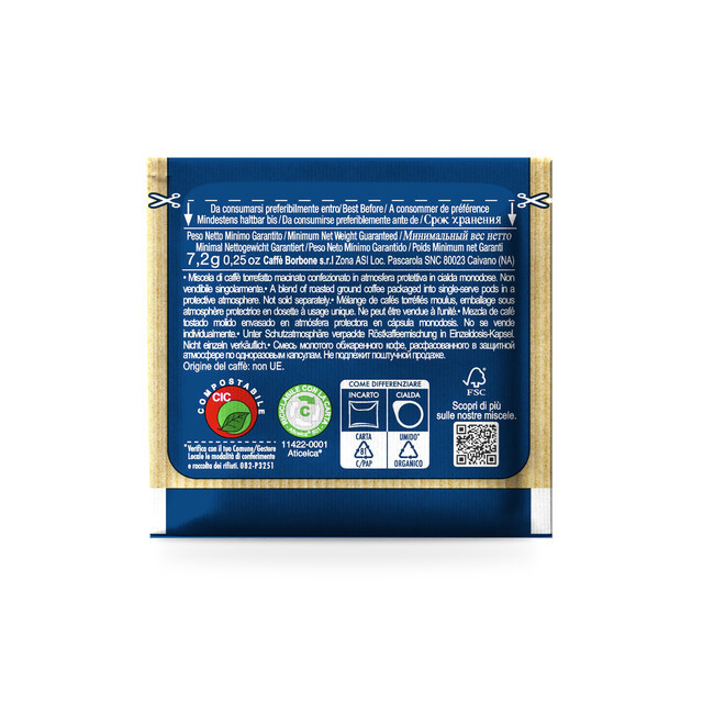 Borbone ESE Italian Espresso 50 Coffee Pods-The real traditional ITALIAN Coffee