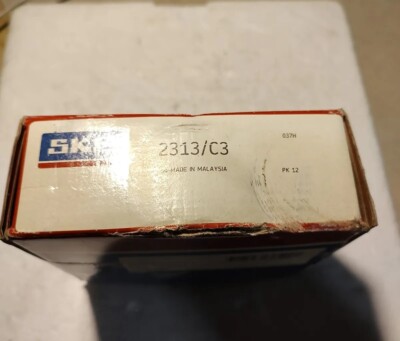 SKF 2313 C3 Self-aligning Double Row Ball Bearing 65x140x48 Open Malaysia