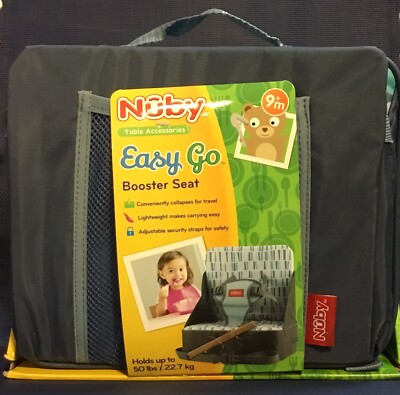 nuby easy go booster seat