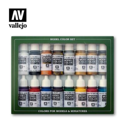Model Color Acrylic Paint Set - Imperial Rome Colours (x16) Vallejo 70143