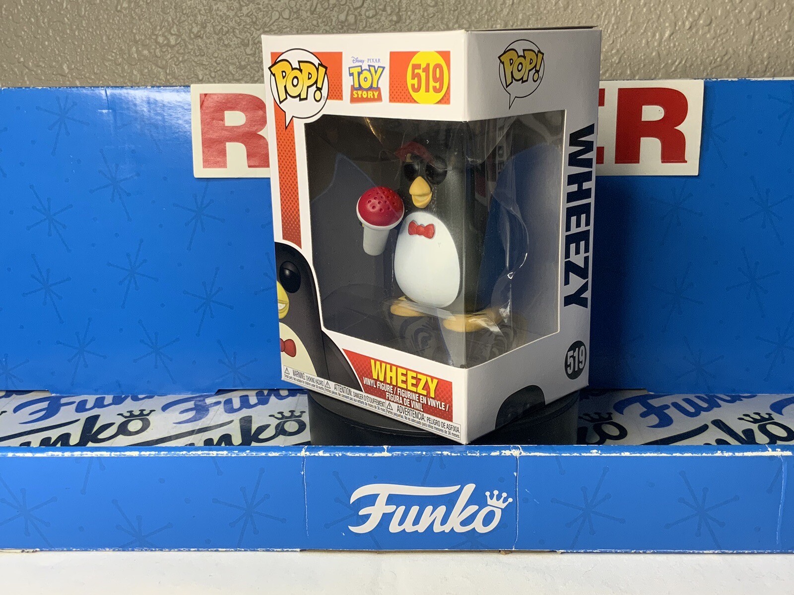 Sale Funko Pop! Disney: Toy Story - Wheezy #519 Damage Box