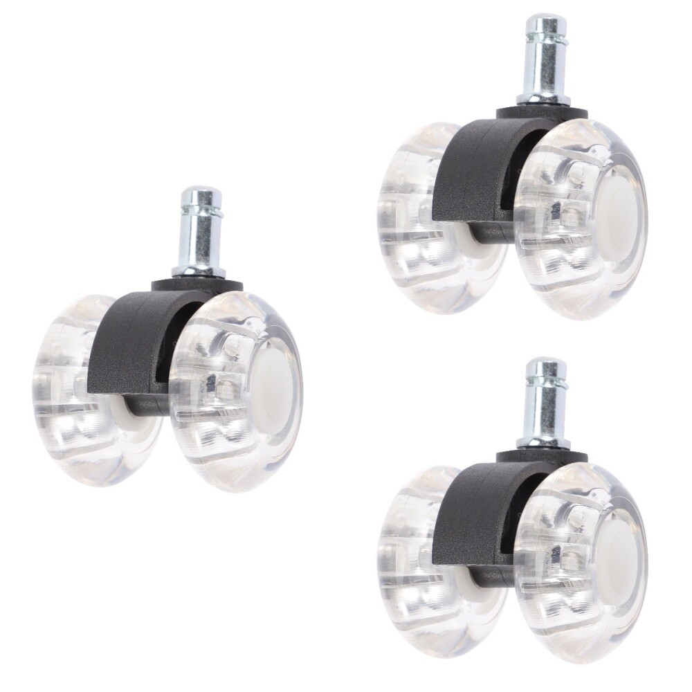 3 Count Polyurethane (pu) Office Chair Rollers Furniture Casters eBay