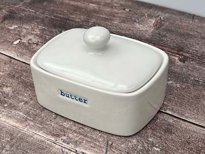 White 'Butter' Dish UK