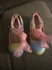 Dress Shoes Flower Girl Shoes for Weeding Cute Toddler Ballet Tie Up Flats