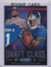 ODELL BECKHAM JR ROOKIE CARD 2014 Draft Class INSERT RC Football New York Giants