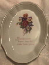 DesignersCollection Granparents Keepsake Tray made in Japan, Vintage
