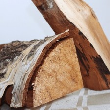 Birken Brennholz | Palette von 0,30 RM | Getrocknetes Birkenholz und 25 cm