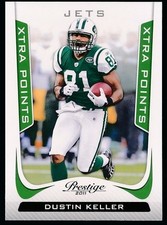 DUSTIN KELLER 2011 PANINI PRESTIGE XTRA POINTS 22/25 *NEW YORK JETS*