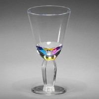 Merritt International 24040 Rainbow Diamond Wine Glass, New, Free Shipping on sale Merritt International 24040 Rainbow Diamond Wine Glass, New, Free Shipping on sale