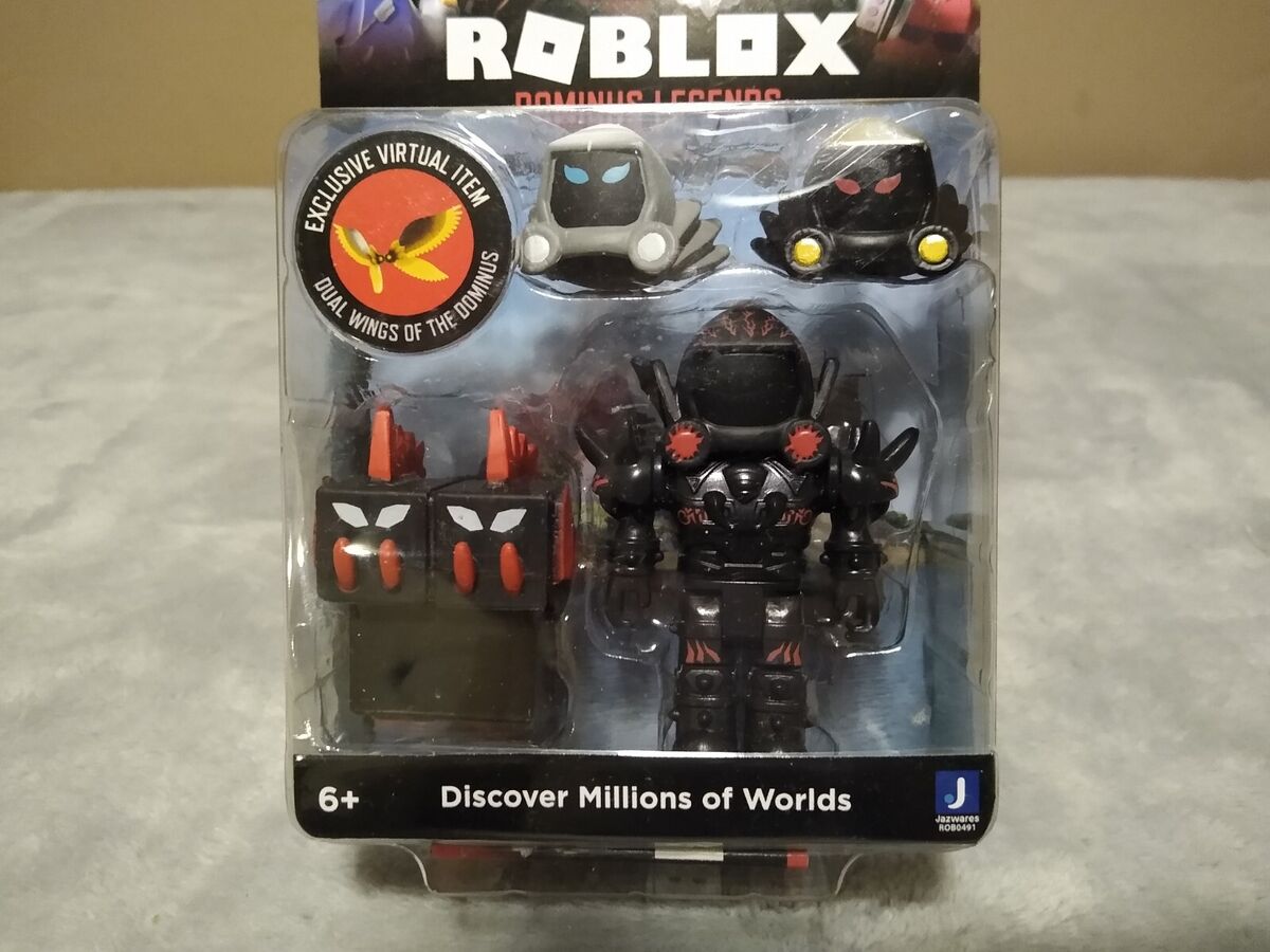 Roblox ULTIMATE DOMINUS LEGEND 2.5 In Figure Dual Wings Virtual