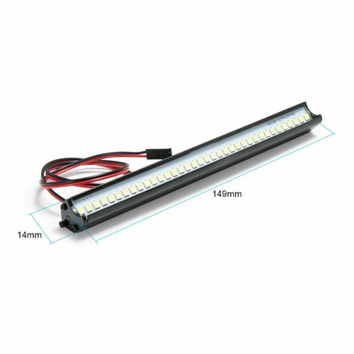 36 LED Dach Lampe Metall hell Lichtleiste für 1/10 SCX10 90046 TRX4 RC Auto Crawler - Bild 9 von 11