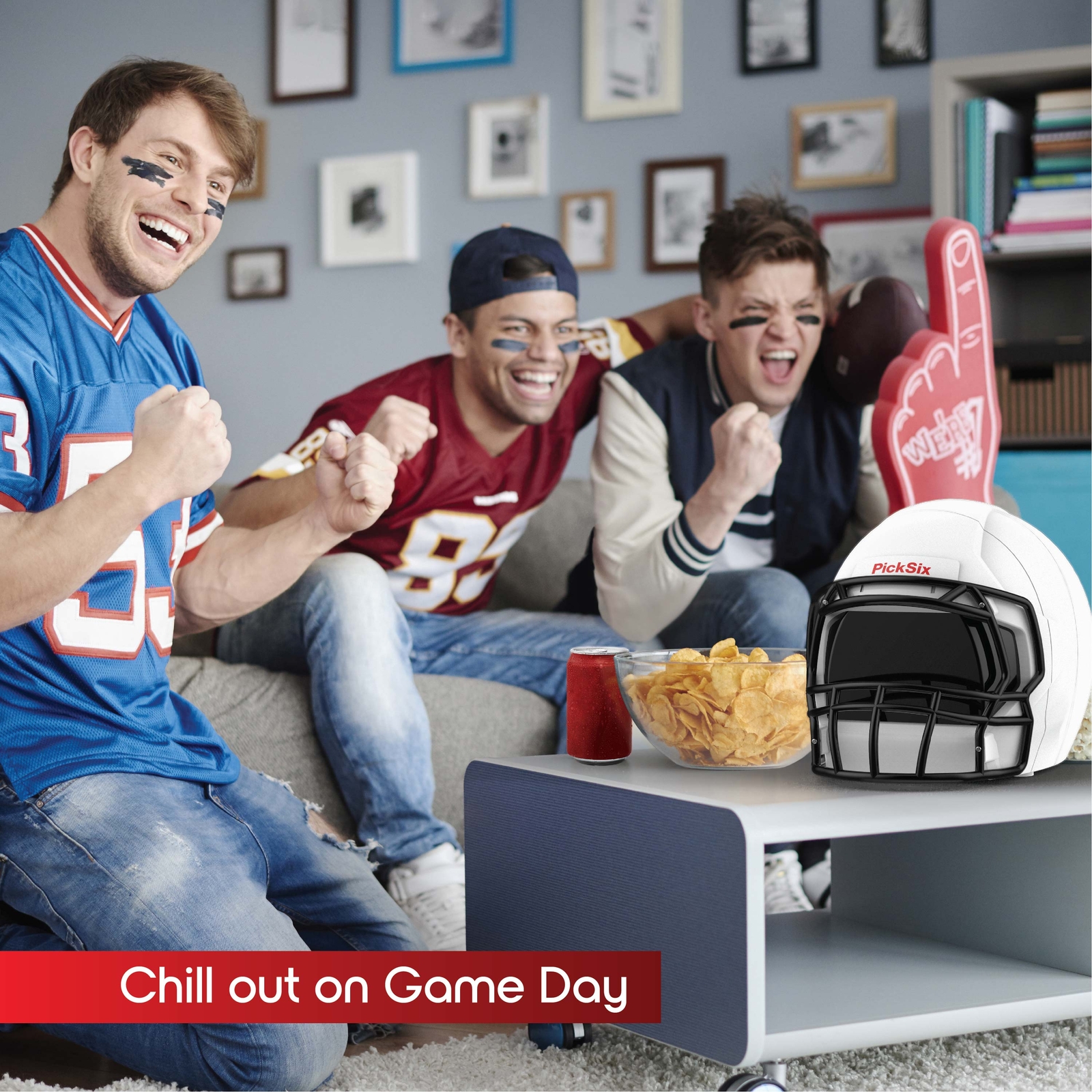 Ionchill PickSix Game 4Liter Cooler, Portable Football Helmet Mini Refrigerator eBay