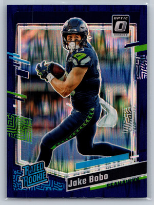 2023 Donruss Optic #288 Jake Bobo Purple Shock