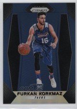 2017-18 Panini Prizm Blue Prizm 148/199 Furkan Korkmaz #4 k1k