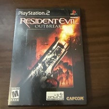 Resident Evil Outbreak Sony PlayStation 2 2003 Video Game & Case No Manual