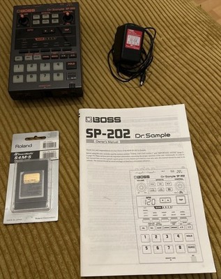 Boss SP-202 Dr.Sample in OVP/Lofi Sampler + 4 MB Roland Speicherkarte/beatjitsu 