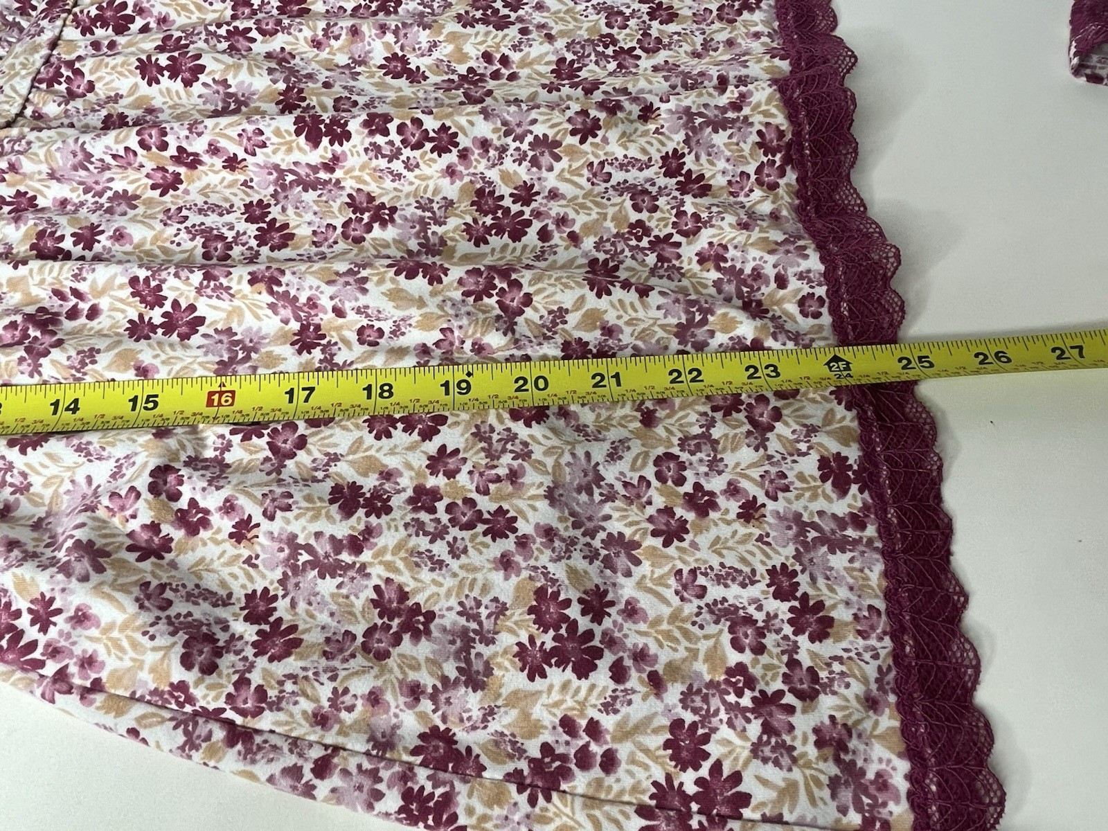 Laura Ashley Womens SZ L Sleep Wear Pajamas Teddy Baby Doll Camisole Shorts