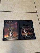Legion The Legend of Excalibur PlayStation 2 PS2 Used Complete -Wear All Around