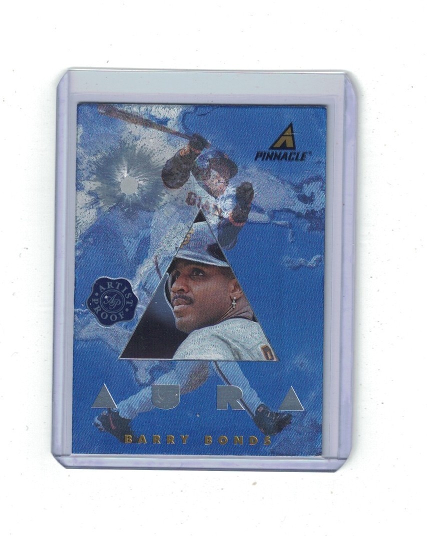1997 New Pinnacle - Aura Barry Bonds #192 Artist Proof