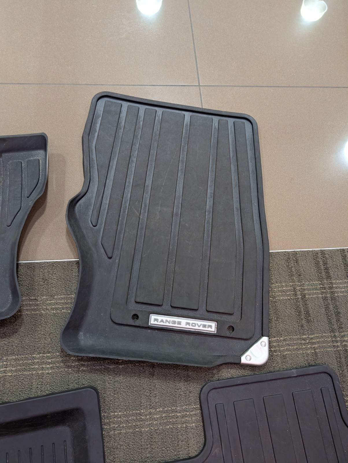 2014-2021 Range Rover Sport L494 All Weather Rubber Floor Mats Set VPLWS0190 OEM