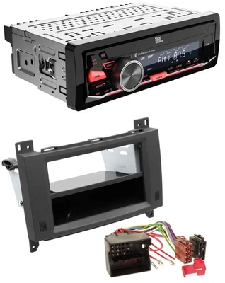 JBL Bluetooth USB MP3 DAB Autoradio für Mercedes A- B-Klasse Vito rubbertouch-sc - Bild 1 von 4