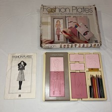 Fashion Plates by Tomy Vintage Toy Collectible 1978 Made In The USA Rare