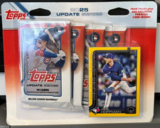 2025 TOPPS UPDATE SERIES 4PK + 1 ROOKIE  57 CARDS FACTORY SEALED Jeff Hoffman