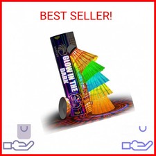EAGLES LED Badminton Shuttlecocks - 5 Pack Lighting Birdies, Nylon Glow in The D